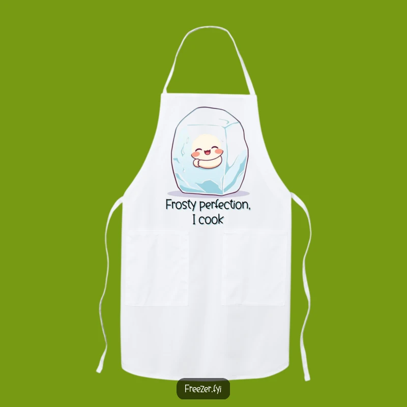 Funny Ice Hug Apron: Keep Cool While You Cook!