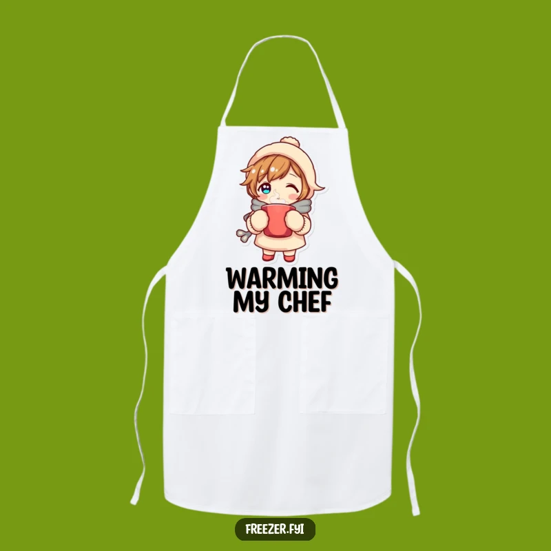Funny Cozy Character Apron - Cook and Bake with Hilarious Warmth