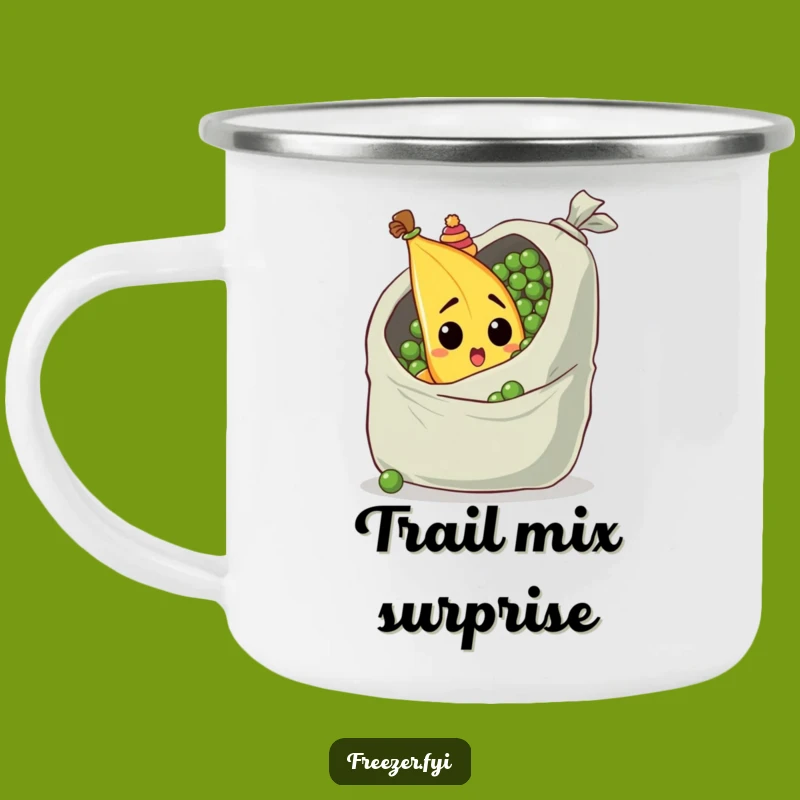 Funny Banana Camping Mug: Enjoy Your Brew with a Quirky Surprise