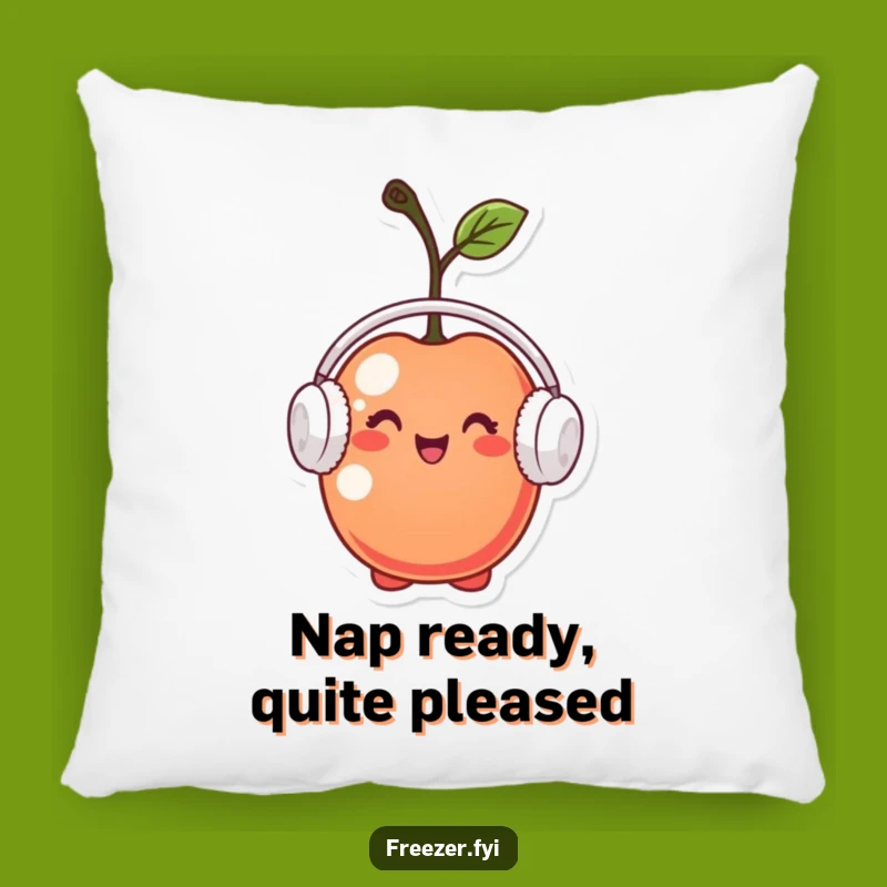 Funny Cherry Earmuff Pillow: Add Cozy Laughter to Your Space