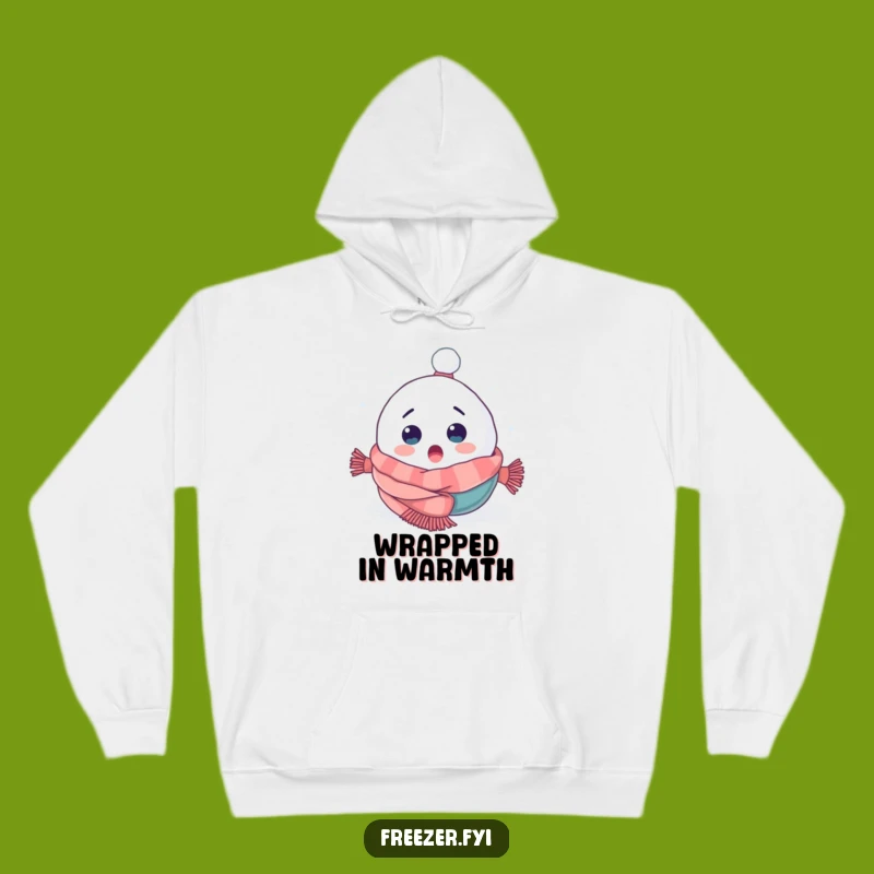 Cozy Funny Snowball Hoodie - Snuggle Up in Winter Chaos