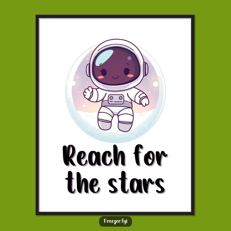 Free Printable Astronaut Wall Art: Funny Orb Decor for a Cosmic Touch