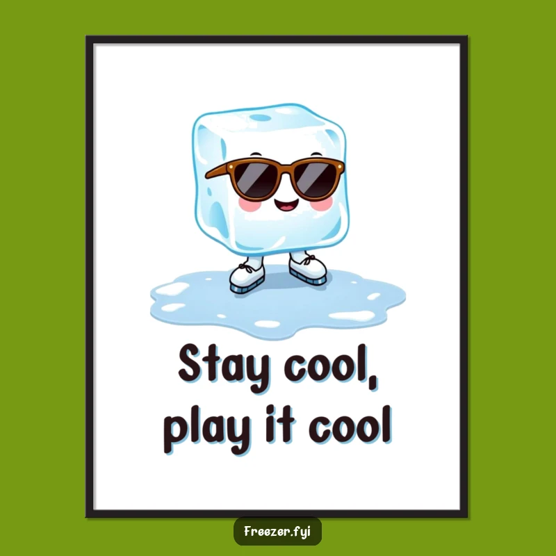 Funny Free Printable Ice Cube Art: Coolest Downloadable Decor for a Chill Vibe