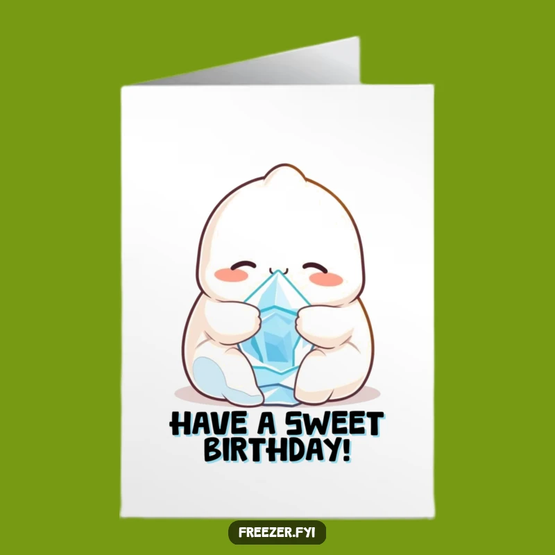 Free Printable Birthday Card: Cuddly Dumpling - Cool Downloadable Gift!