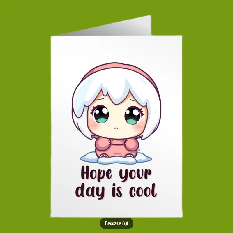 Free Printable Icicle Birthday Card - Winter Wonder Surprise - Funny Downloadable Gift