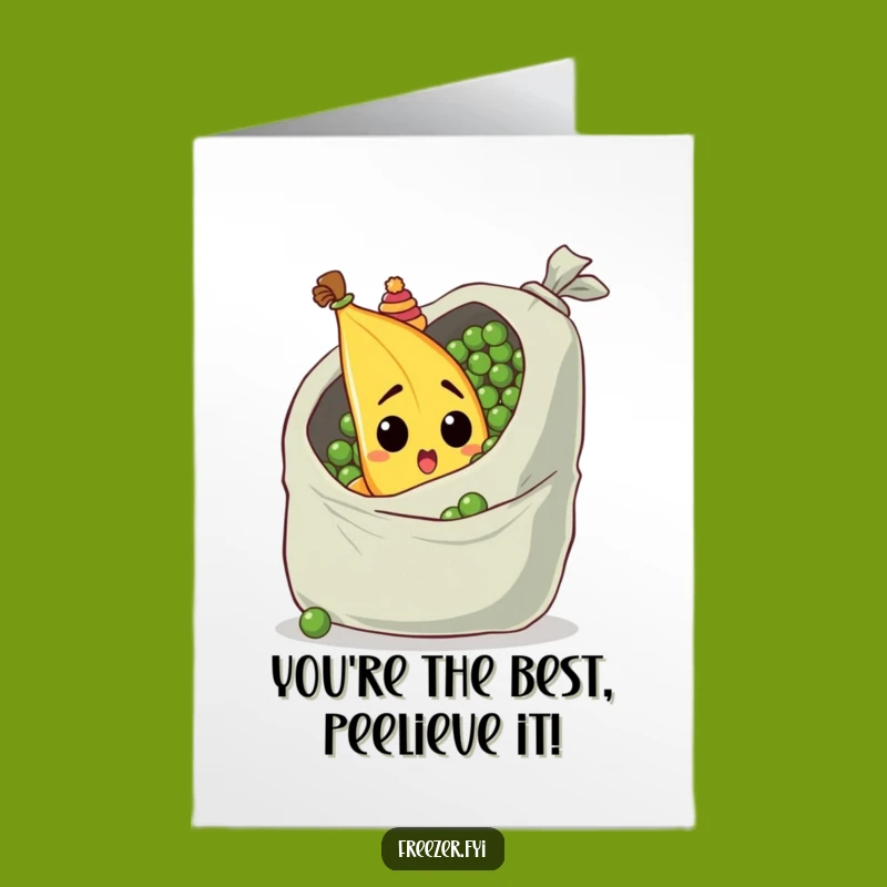 Free Printable Thank You Card: Banana Thanks Hilarious Downloadable Greeting