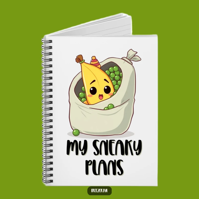 Funny Banana Notebook: Jot Down Ideas with Quirky Surprise