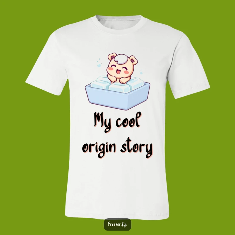 Funny Ice Cube Escape T-Shirt: Bubbly Character's Hilarious Chill Out Shirt Gift